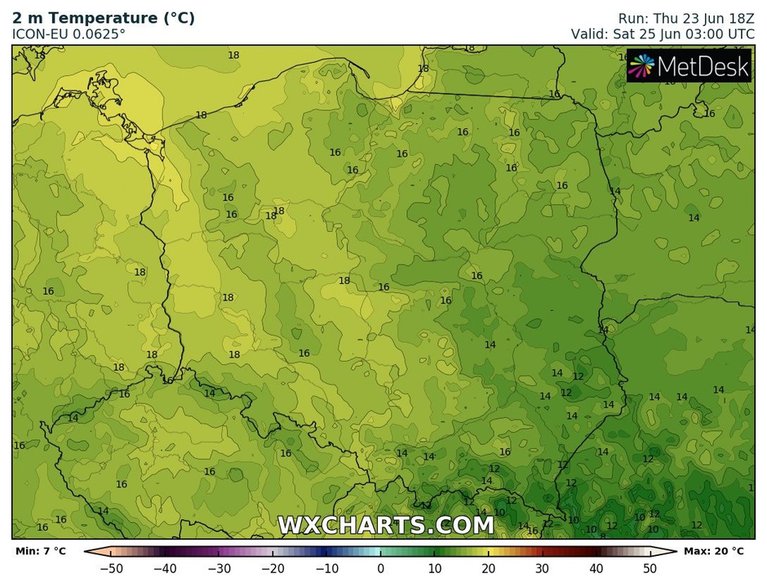 Temperatura będzie umiarkowana