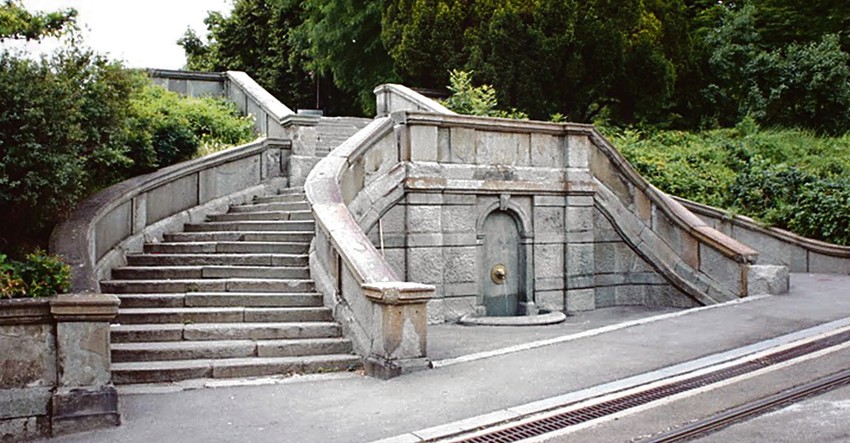 Jelisaveta Načić - barokne stepenice preko puta Kalemegdana