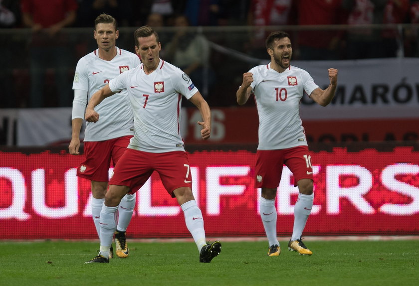 Polska - Kazachstan. Pilka nozna. FIFA Worl Cup 2018. Qualifying round. Warszawa 2017.09.04