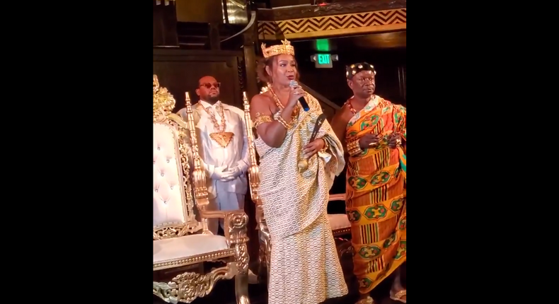 Year of Return craze: LisaRaye McCoy crowned 'Queen Mother of Ghana'