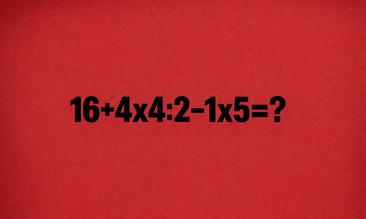 Matematyczna pułapka. Proste działanie, trudna odpowiedź