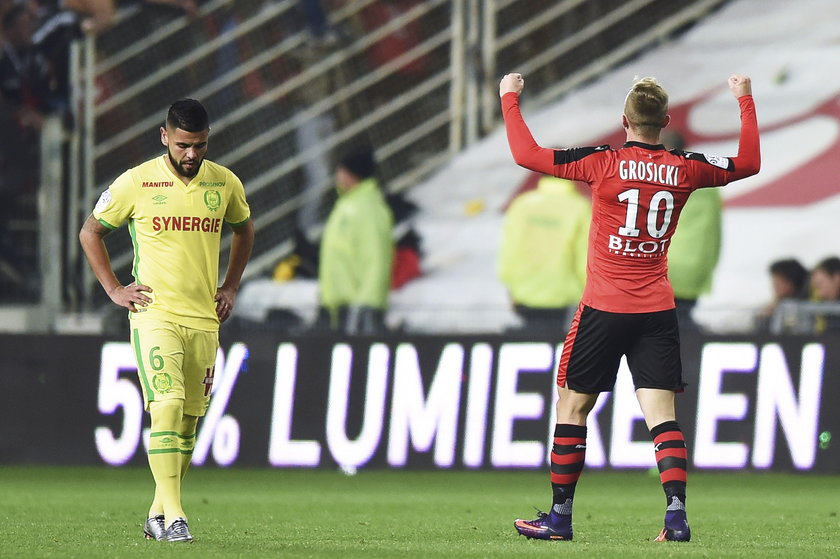 Kamil Grosicki bohaterem Stade Rennais. Wejście smoka z Nantes!