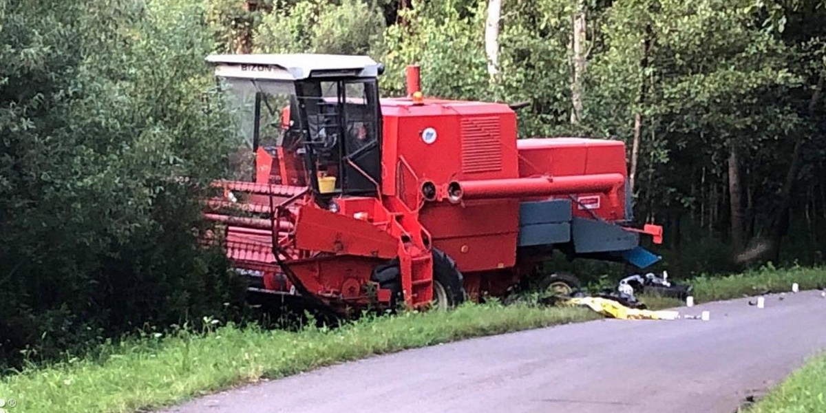 Makabryczny wypadek na Podkarpaciu. Ojciec zginął na oczach 17-letniego syna