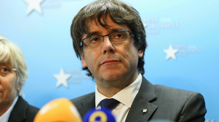 Carles Puigdemont börtönbe is kerülhet, ha hazatér Brüsszelből / Fotó: AFP