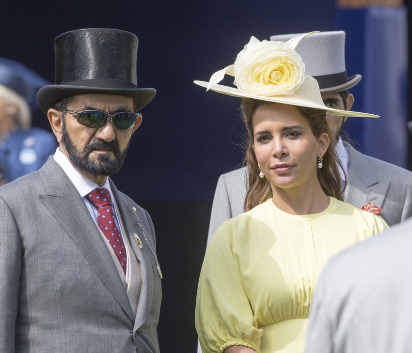 Princeza Haja sa suprugom šeikom Mohamedom