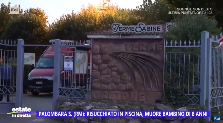 Kretonska banja kod Rima u kojoj se utopio osmogodišnji Stefan