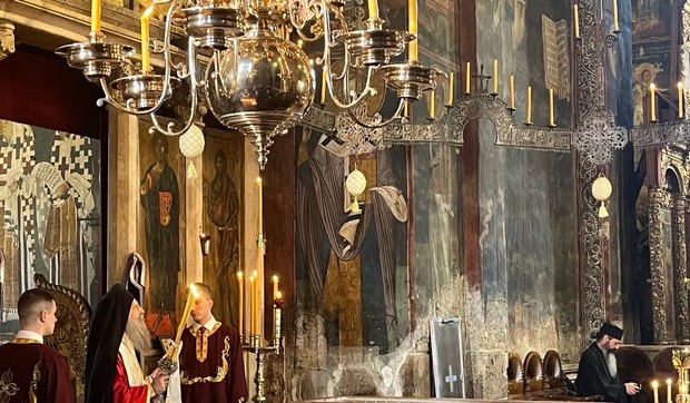 Patrijarh Porfirije u Pećkoj Patrijaršiji