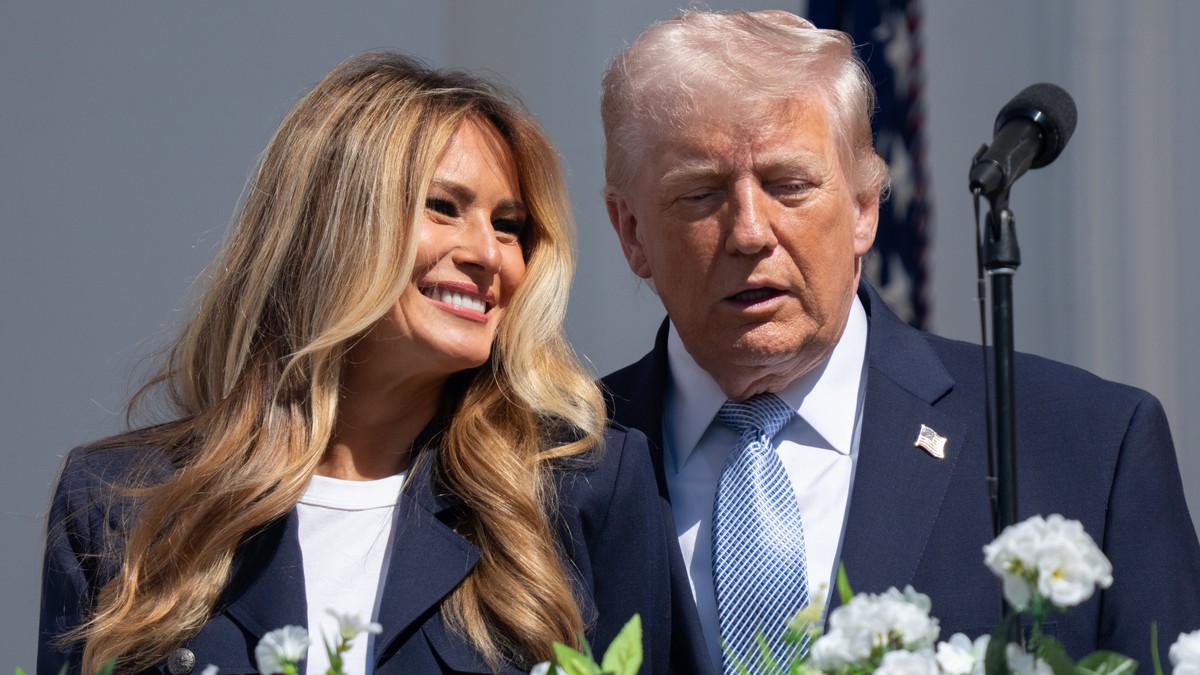 Melanija i Donald Tramp