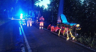 Karetka pędziła z pacjentem do szpitala. Nagle pojawił się ogień