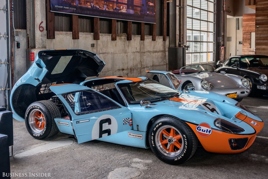 A favorite of the Club's staff: the Ford GT-40 replica.