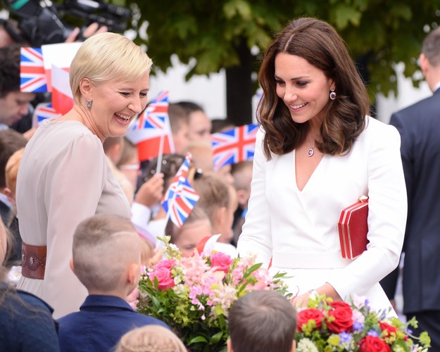 Kate i William w Polsce. Spotkanie z parą prezydencką