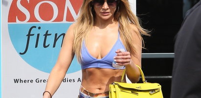 Jennifer Lopez poszła na siłownię z torebką za 40 tys. Ale ciało!