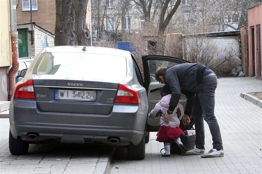Dowbor z córeczką i... dziwna sprzeczka!