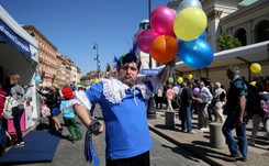 Komorowski, Gronkiewicz-Waltz i Mueller na Paradzie Schumana. 'Berlin pozdrawia Warszawę'