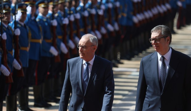 Poseta predsednika Švajcarske Gi Parmelana