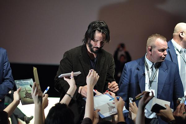 Keanu Reeves zaczarował Plus Camerimage