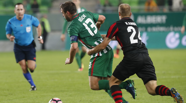 A Ferencváros és a Honvéd hétvégi rangadója is hozzájárult a magas nézettségi számokhoz /Fotó: Fuszek Gábor