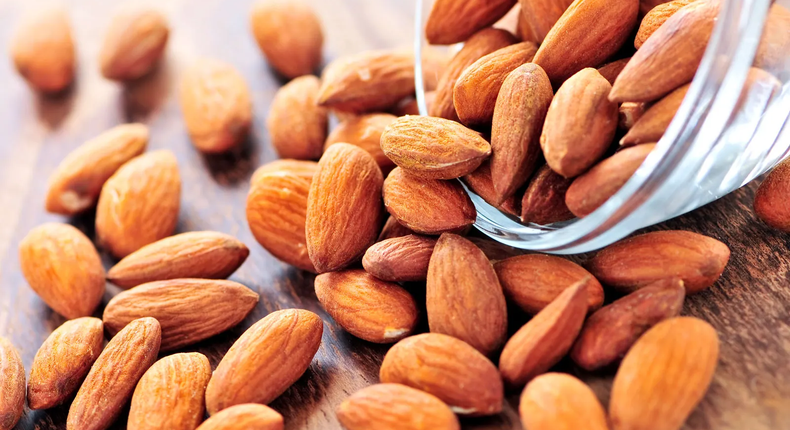 Almonds are delicious and cheap  [britannica]