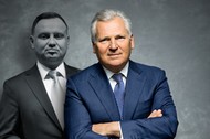 Prezydenci RP. Aleksander Kwasniewski i Andrzej Duda  