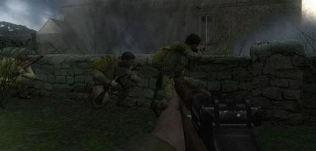 Screen z gry "Medal of Honor: Vanguard"