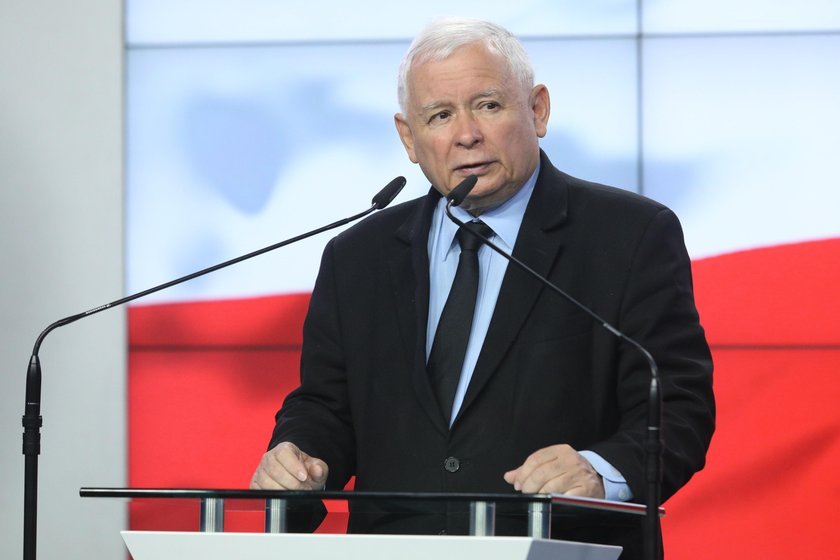 Prezes PiS Jarosław Kaczyński