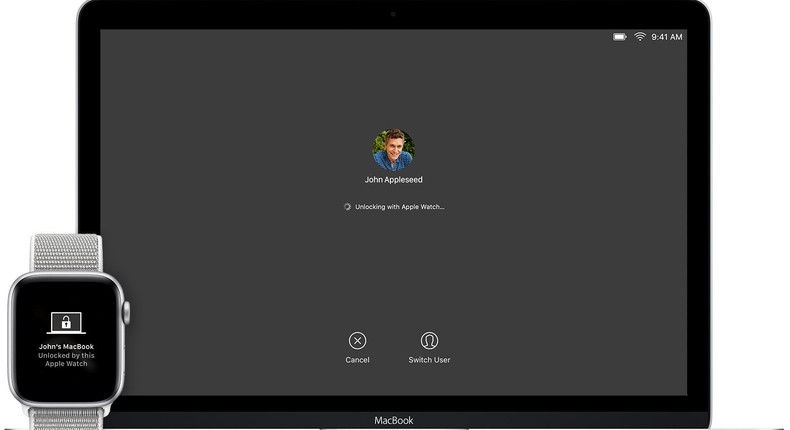how to unlock mac with apple watch