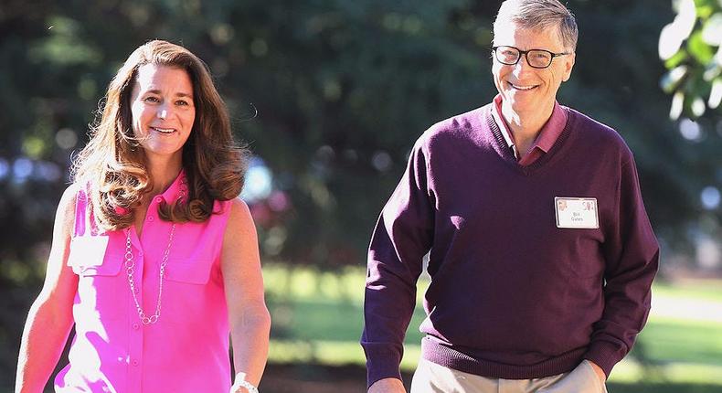 Bill and Melinda gates are splitting up, the Microsoft co-founder announced on Monday.Scott Olson/Getty Images