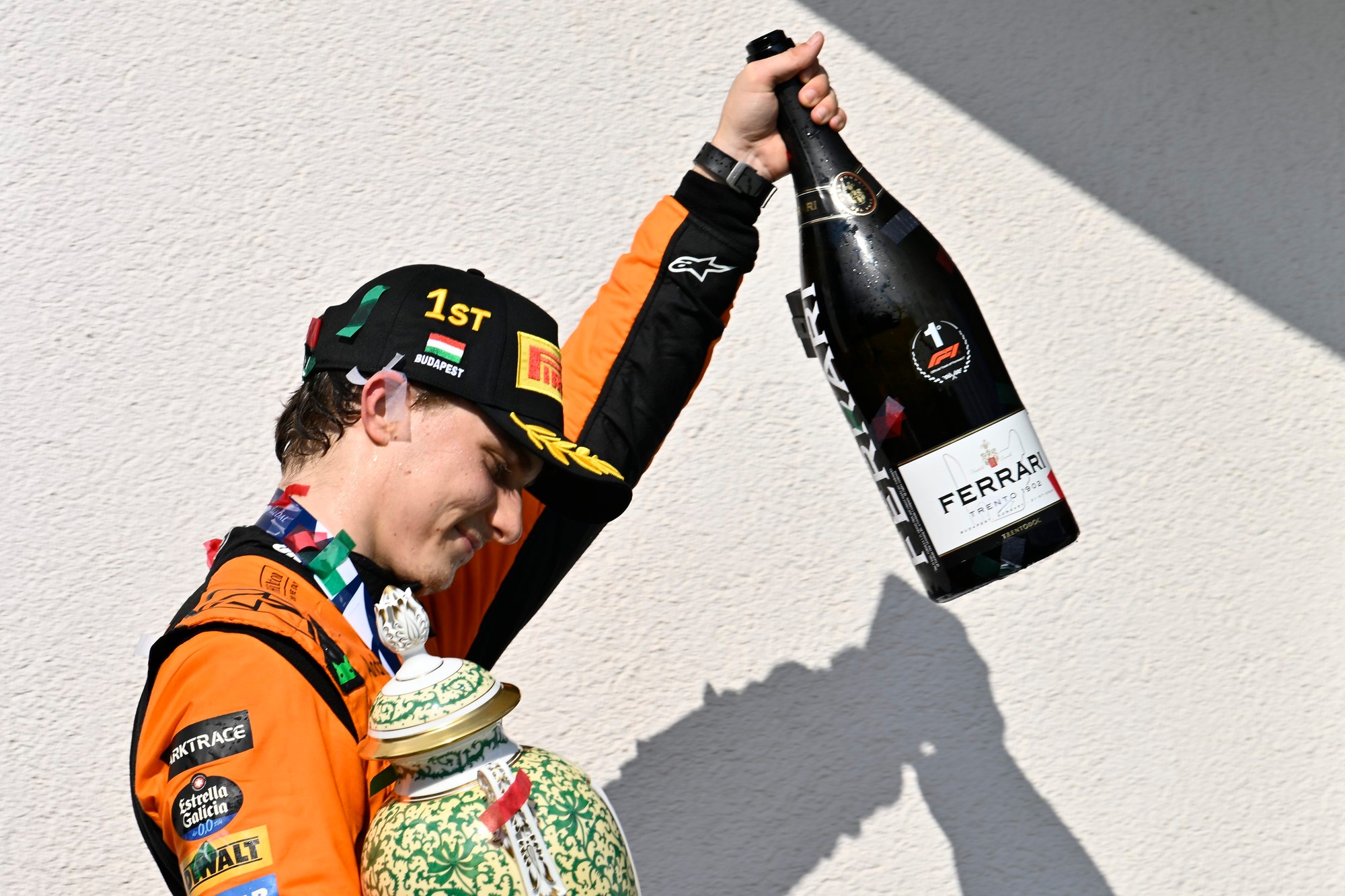 Veľká cena Maďarska: Austrálsky jazdec Oscar Piastri (McLaren).