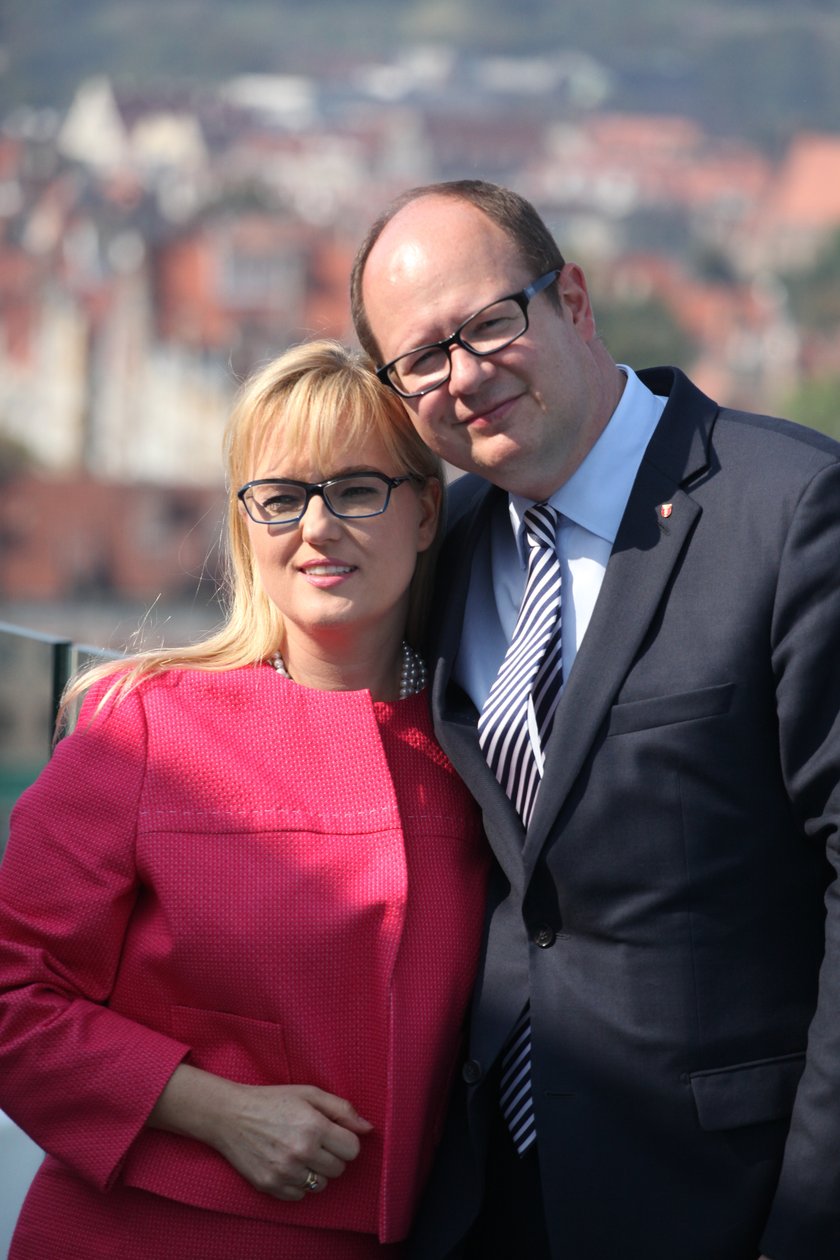 Magdalena i Paweł Adamowicz