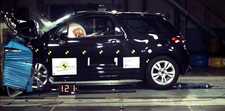 Citroën DS3 – crash test