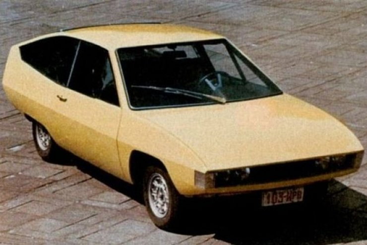 Polski Fiat 125p Coupe