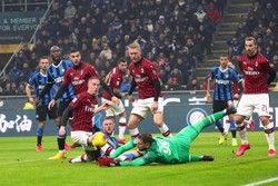 Liga włoska: Co za mecz! Inter - AC Milan od 0:2, do 4:2 [WIDEO]