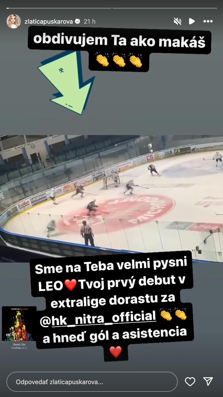 Zlatica Puškárová sa teší zo syna Lea.