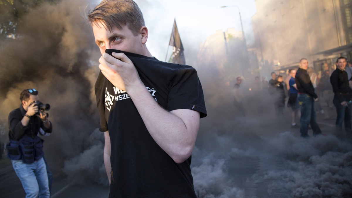 Protest of the defenders of the Holy faith in Warsaw