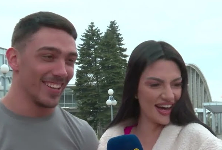 Danilo Raičević i Tara Simov (Foto: Screenshot TV Hype)