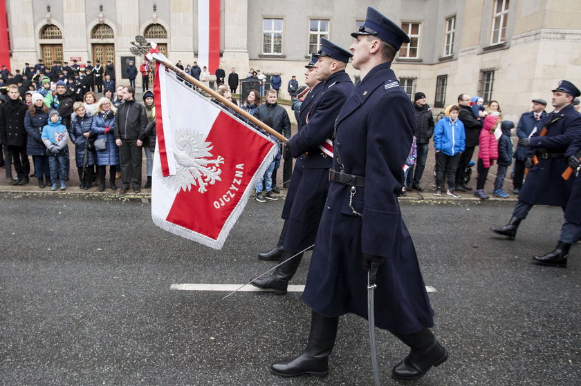 Katowice. Święto niepodległości 11 listopada 2017