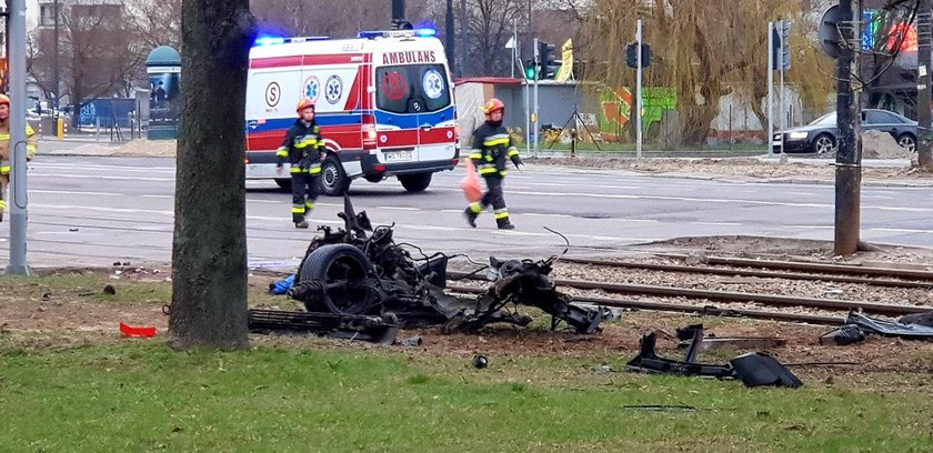 Makabryczny wypadek w Warszawie