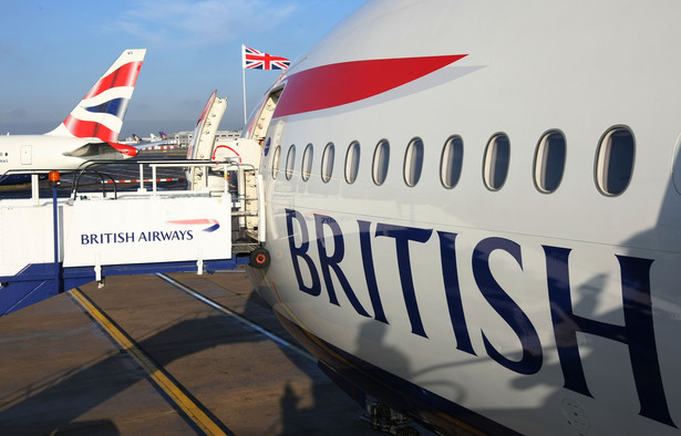 Personel kabinowy linii lotniczych British Airways rozpoczął nowy pięciodniowy strajk. Fot. Bloomberg