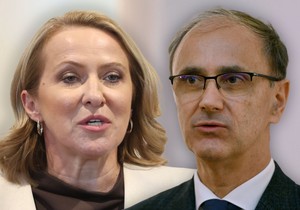 Snežana Paunović i Đuro Macut