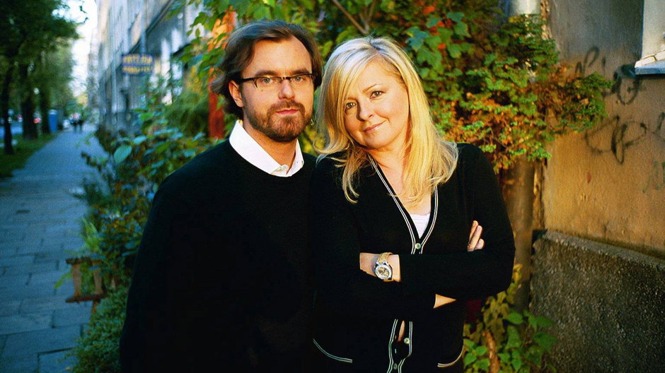 Mariusz Diakowski i Magda Gessler w 2003 r.