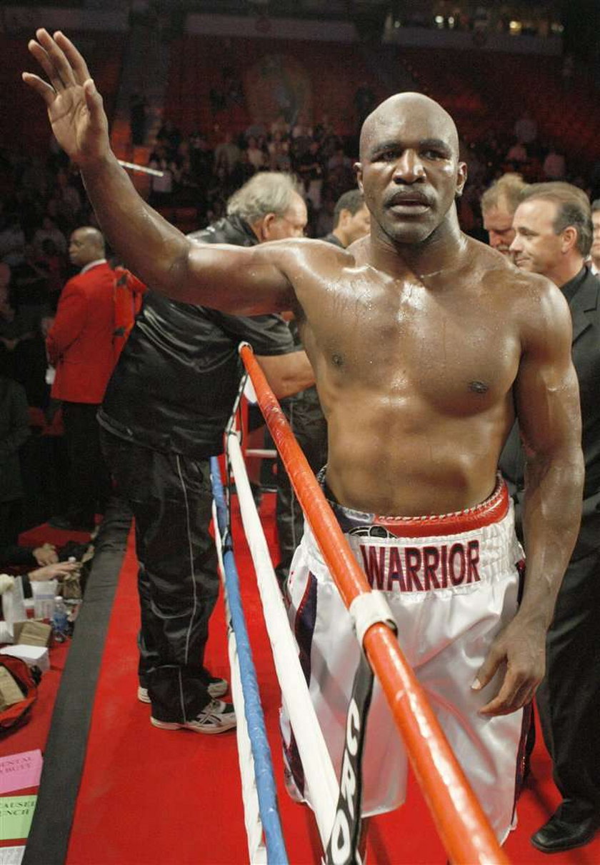 Evander Holyfield chce znów być mistrzem świata