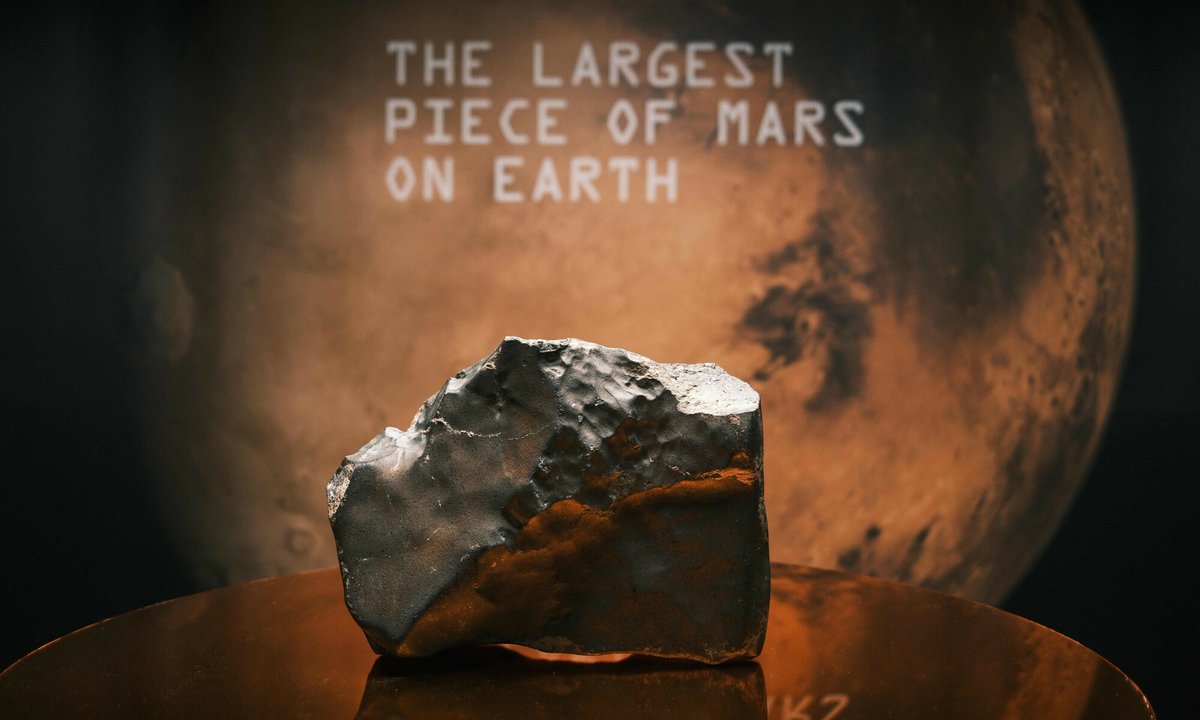 Meteoryt z Marsa sprzedany za 5 mln dol. Afrykański kraj domaga się zwrotu