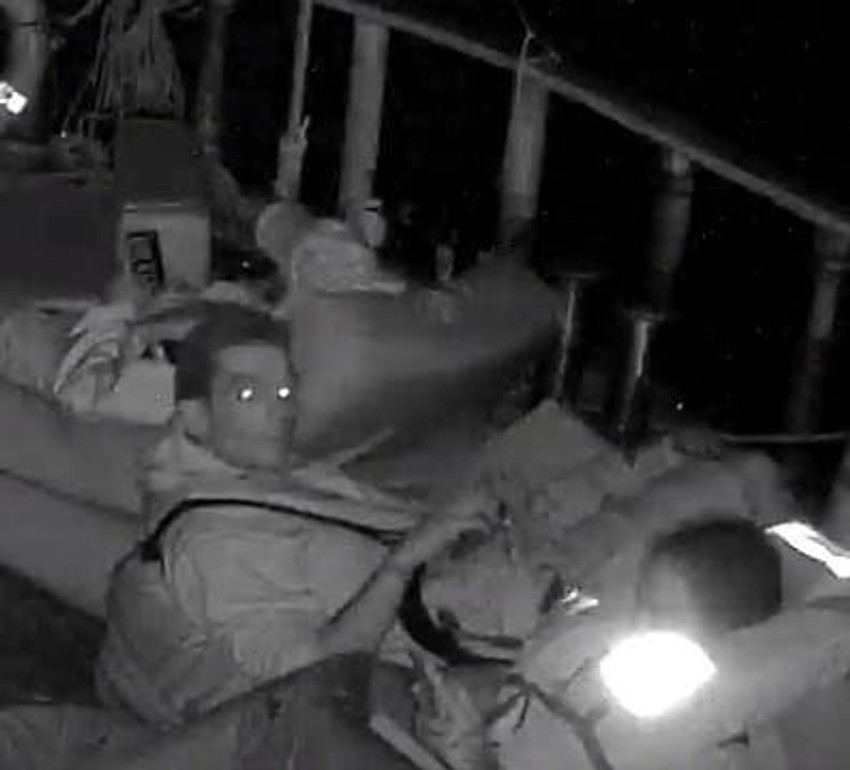 Ognjen na brodu u noćnoj plovidbi | Foto: Privatna arhiva Ognjena Markovića