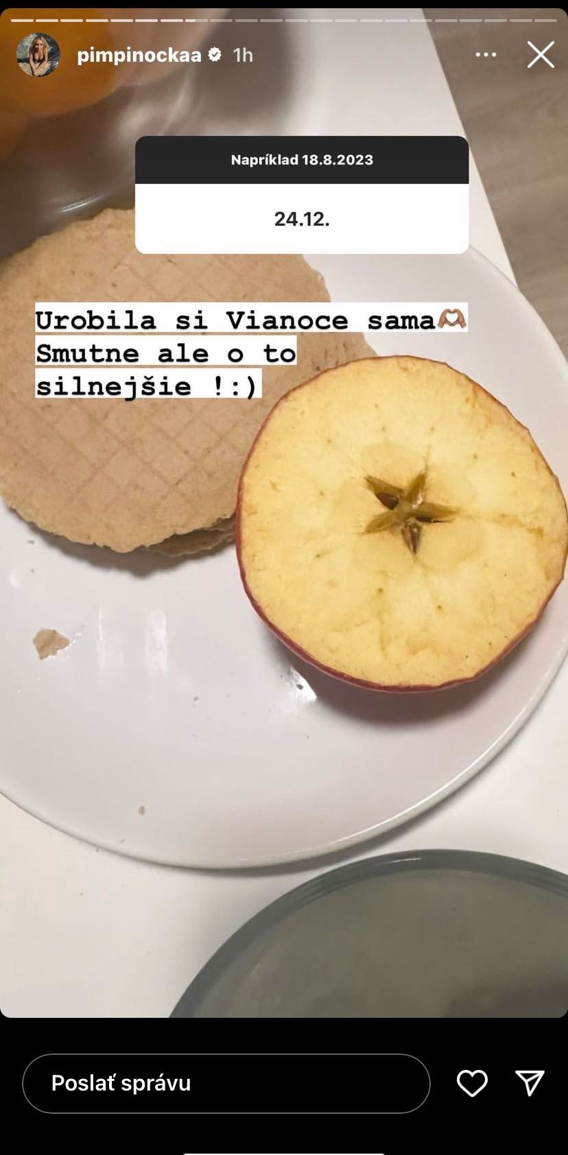 Kollárová bývalá milenka strávila Vianoce sama.
