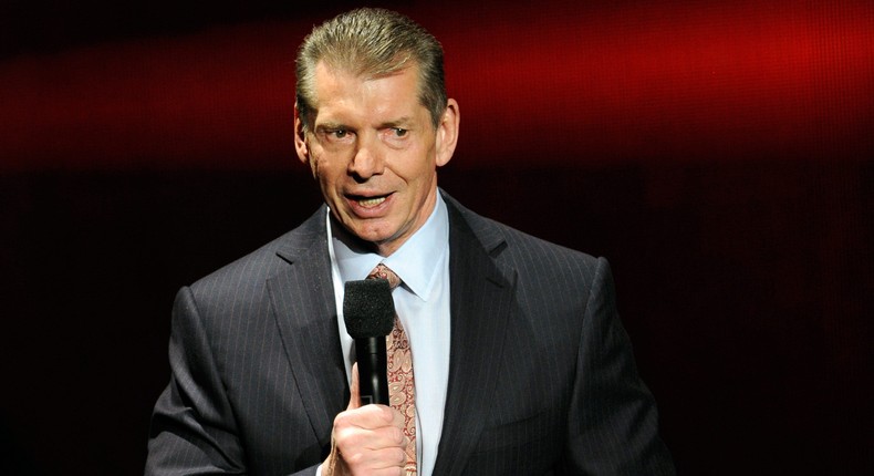 Vince McMahon.Ethan Miller/Getty