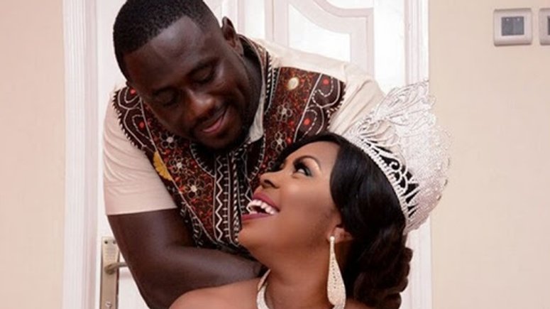 Afia Schwarzenegger and ex husband Lawrence Abrokwah