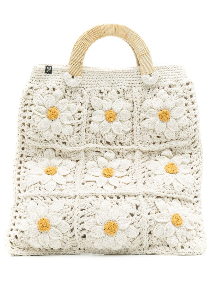 Crochet-Tasche «Vitória» von Nannacay für 341 Franken, via Farfetch.