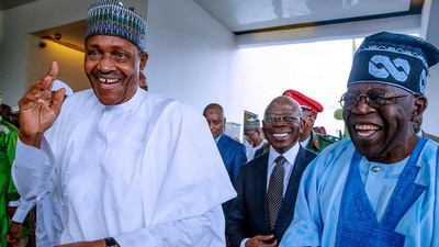 Buhari laughs
