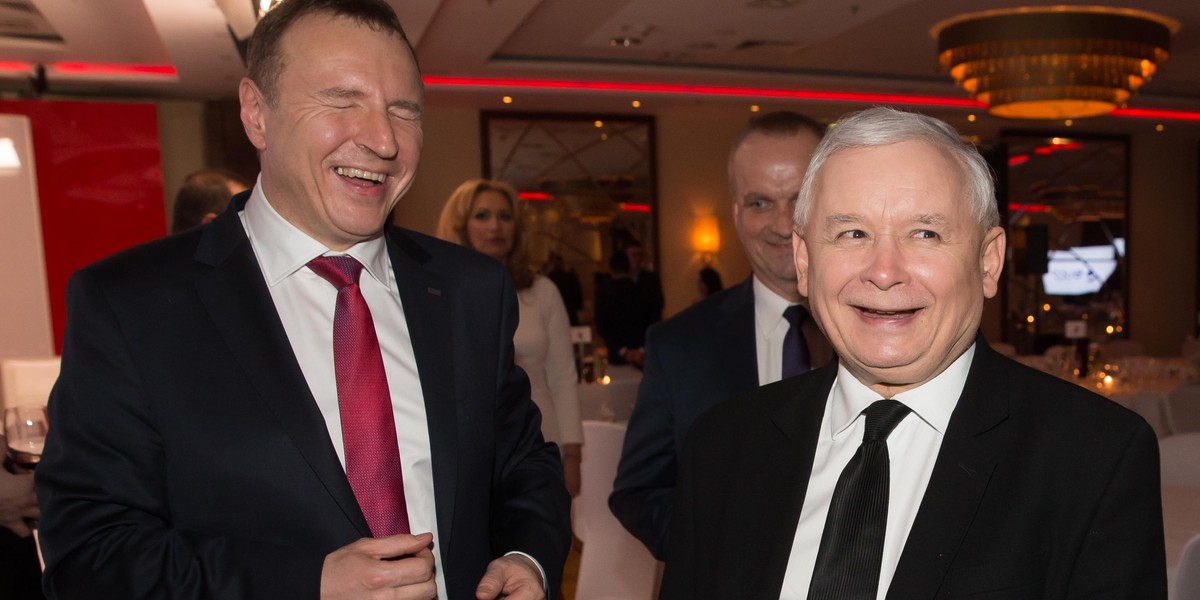 Jacek Kurski i Jarosław Kaczyński