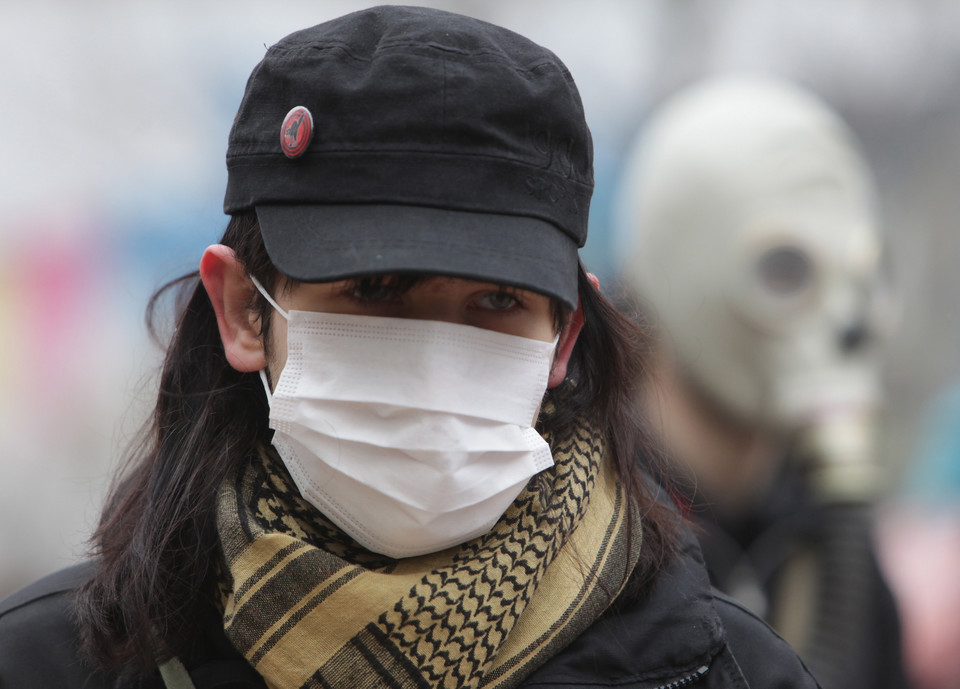 ŁÓDŹ ELEKTROWNIE ATOMOWE ANARCHIŚCI PROTEST